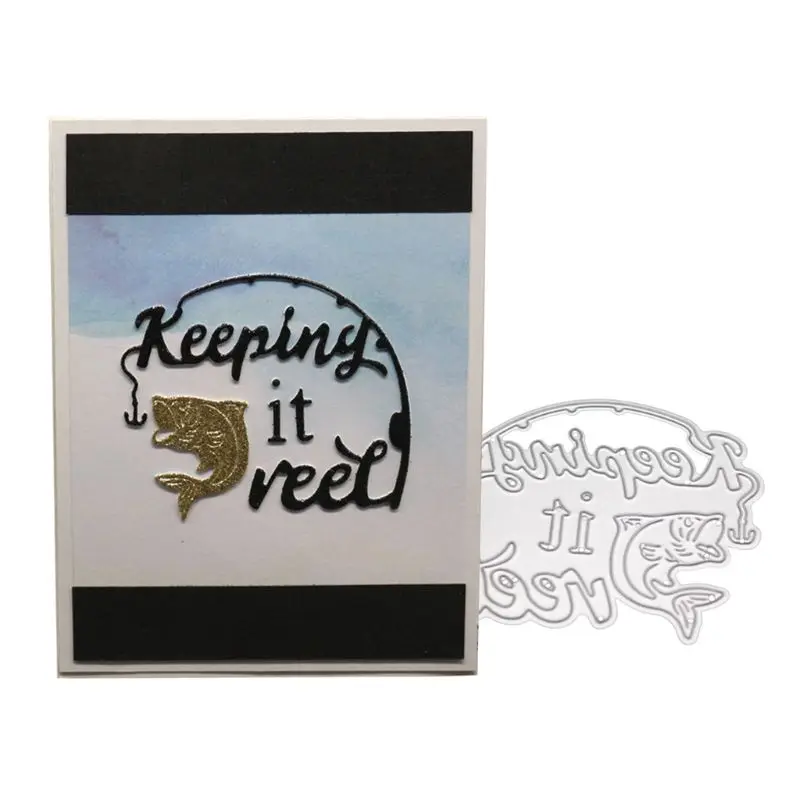 Fishing Metal Cutting Dies Stencil DIY Scrapbooking Album Stamp Paper Greeting Card Embossing Decor Craft
Fishing Metal Cutting Dies Stencil DIY Scrapbooking Album Stamp Paper Greeting Card Embossing Decor Craft