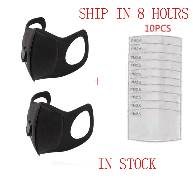 Anti Pollution Cotton Black PM2.5 Mouth Mask Anti Dust Mask Activated Carbon Filter Windproof Muffle Face Masks PK KN95 N95
Anti Pollution Cotton Black PM2.5 Mouth Mask Anti Dust Mask Activated Carbon Filter Windproof Muffle Face Masks PK KN95 N95