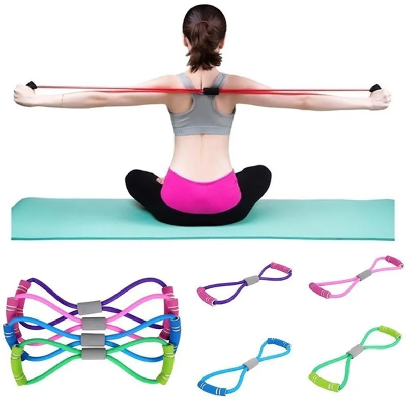 OneTwoFit Rally Yoga Strap 8-shaped Latex Elastic Rope Resistance Bands Shoulder Sport Exercise Fitness Gym Equipment for Home
OneTwoFit Rally Yoga Strap 8-shaped Latex Elastic Rope Resistance Bands Shoulder Sport Exercise Fitness Gym Equipment for Home