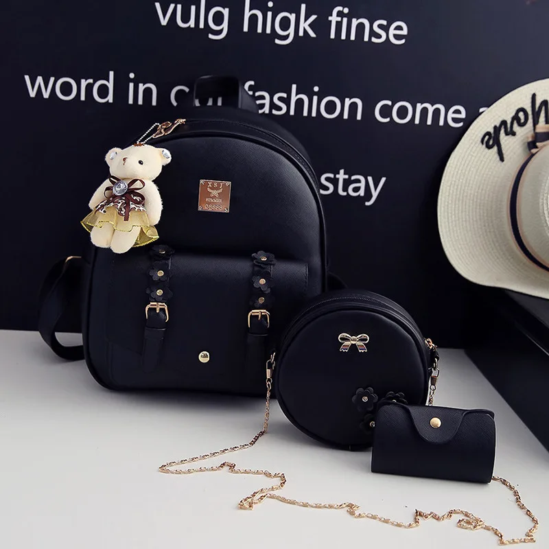 Backpack New Fashion Female Pu Backpack Student Fashion Backpack Designer Backpacks Women High Quality Korean Backpack
Backpack New Fashion Female Pu Backpack Student Fashion Backpack Designer Backpacks Women High Quality Korean Backpack