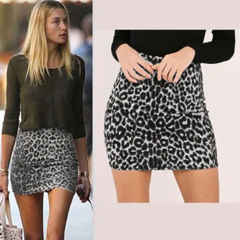 Women's Leopard Printed High Waist Sexy Pencil Hip Skinny Nightclub Mini Skirt Womens Clothing Women'S Summer Skirts
Women's Leopard Printed High Waist Sexy Pencil Hip Skinny Nightclub Mini Skirt Womens Clothing Women'S Summer Skirts