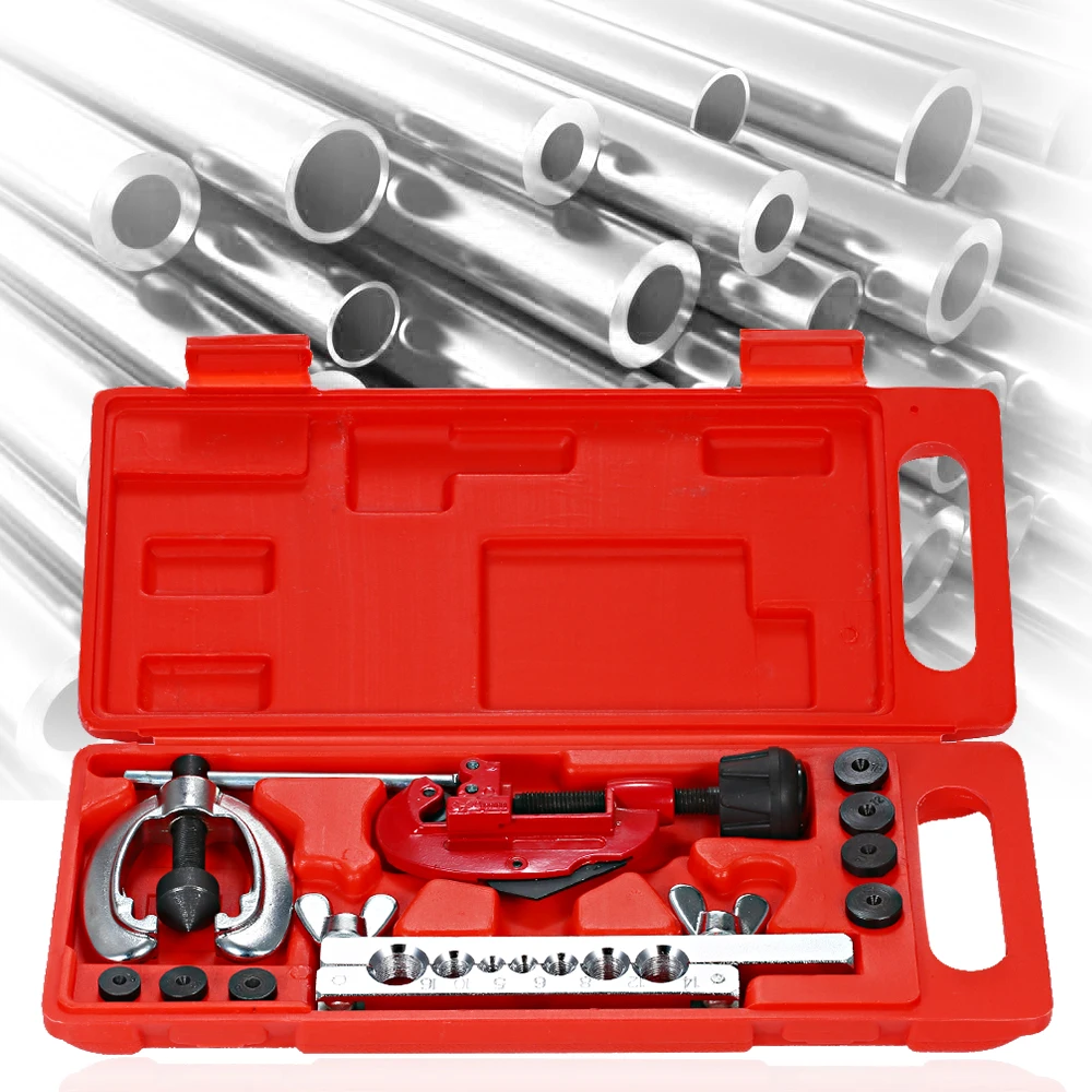 7-hole Multifunctional Double Flaring Dies Tool Set Brake Fuel Pipe Repair Tool For Brake Line Flaring Tool Projects
7-hole Multifunctional Double Flaring Dies Tool Set Brake Fuel Pipe Repair Tool For Brake Line Flaring Tool Projects