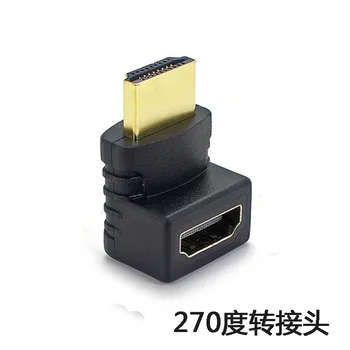 HDMI Adapter Elbow with a 270-Degree Overview HDMI gong dui mu L Type HD Adapter 90-Degree Angle Head
HDMI Adapter Elbow with a 270-Degree Overview HDMI gong dui mu L Type HD Adapter 90-Degree Angle Head