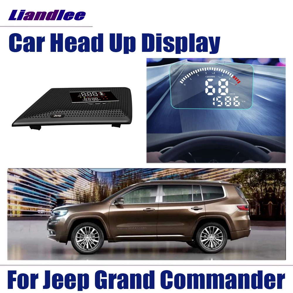 Car HUD Head Up Display For Jeep Grand Commander 2018 2019 HD Projector Screen Overspeed Alert Alarm Detector
Car HUD Head Up Display For Jeep Grand Commander 2018 2019 HD Projector Screen Overspeed Alert Alarm Detector