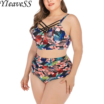 Plus Size Tankini Set L-4XL 2020 New High Waist Brief Bikini Set Push Up Halter Flower Padded with Wire Swimsuits
Plus Size Tankini Set L-4XL 2020 New High Waist Brief Bikini Set Push Up Halter Flower Padded with Wire Swimsuits