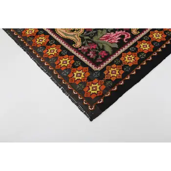 163x220 Cm Black Handmade Vintage Moldovan Rugs Rug-5x7 Ft 
163x220 Cm Black Handmade Vintage Moldovan Rugs Rug-5x7 Ft