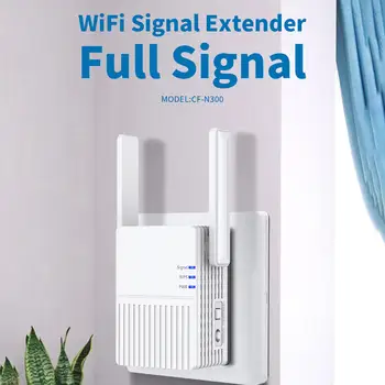 300Mbps Wireless Network Router WiFi Repeater Extender Signal Amplifier Booster US Plug WiFi Amplifier Routers Networking tool
300Mbps Wireless Network Router WiFi Repeater Extender Signal Amplifier Booster US Plug WiFi Amplifier Routers Networking tool