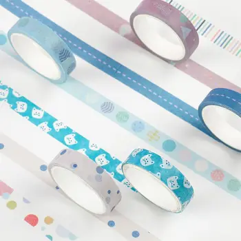 Basic Color Series 4 Roll Boxed Washi Tape Set Colorful Cartoon Hand Account DIY Decorative Stickers Random 8 Paper Tape
Basic Color Series 4 Roll Boxed Washi Tape Set Colorful Cartoon Hand Account DIY Decorative Stickers Random 8 Paper Tape