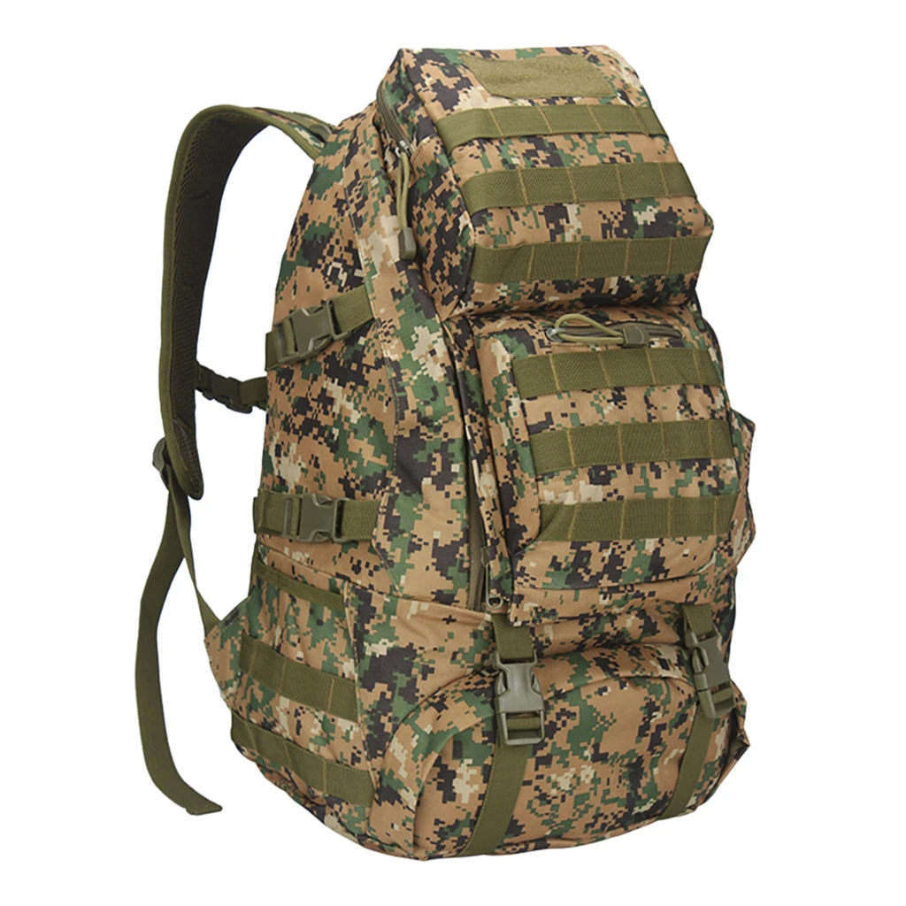 36-55L Camo Tactical Outdoor Backpack Rucksack Molle Backpack Water Resistant Bug Hiking Climbing Backpack 36-55L Camo Tactical Outdoor Backpack Rucksack Molle Backpack Water Resistant Bug Hiking Climbing Backpack