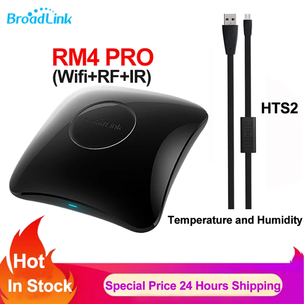 Broadlink RM4 PRO Умный дом Wifi RF IR универсальный пульт дистанционного управления HTS2
