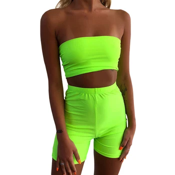 Sexy Tie Dye Print Shoulder Straps Biker Shorts 2 Two Pieces Set Strapless Bodycon Crop Tops Women's Sets Sport Tracksuit M0116
Sexy Tie Dye Print Shoulder Straps Biker Shorts 2 Two Pieces Set Strapless Bodycon Crop Tops Women's Sets Sport Tracksuit M0116
