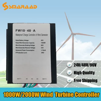 1000W 2000W 24V 48V 96V Waterproof Wind Turbine Generator Charge Controller Wind Power Generator Regulator Windmill Controller 
1000W 2000W 24V 48V 96V Waterproof Wind Turbine Generator Charge Controller Wind Power Generator Regulator Windmill Controller