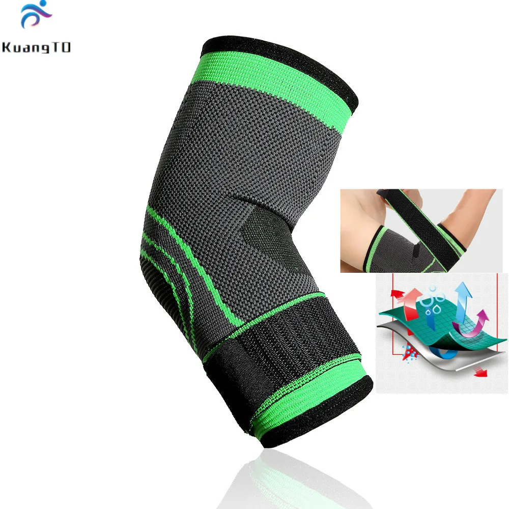 Exercise and Fitness Adult Elbow Pads Brace Compression Elastic Elbow Band Cover Injury Protection Sleeve Pad Breathable Bandage
Exercise and Fitness Adult Elbow Pads Brace Compression Elastic Elbow Band Cover Injury Protection Sleeve Pad Breathable Bandage