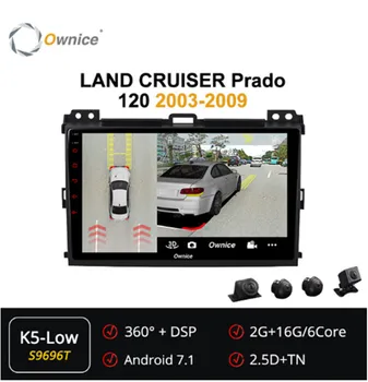 Ownice 6Core Android 7.1 4G 360 Panorama DSP SPDIF Car DVD GPS Navi forToyota LAND CRUISER Prado 120 2003 - 2009
Ownice 6Core Android 7.1 4G 360 Panorama DSP SPDIF Car DVD GPS Navi forToyota LAND CRUISER Prado 120 2003 - 2009