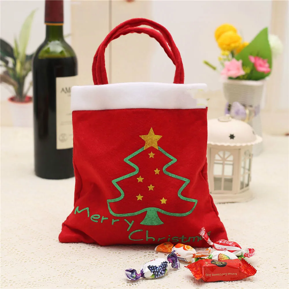 christmas santa gift bags candy sweet treat bags for xmas p
