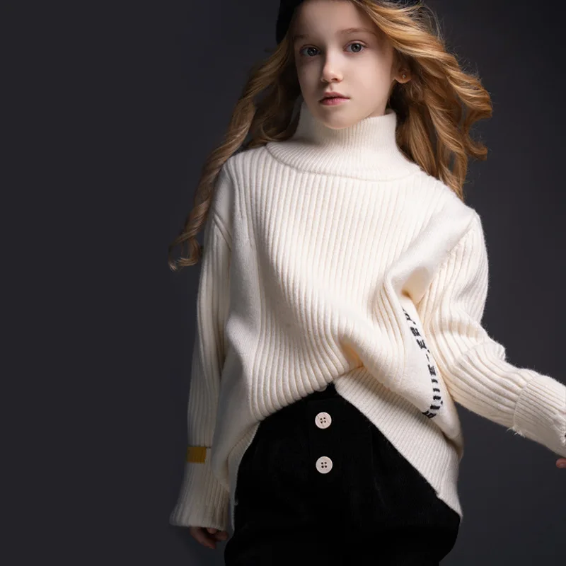 Baby Girls Winter Turtleneck Sweater Colthes Autumn Boys Children Clothing Pullover Knitted Solid Kids Sweaters Designer Sweater
Baby Girls Winter Turtleneck Sweater Colthes Autumn Boys Children Clothing Pullover Knitted Solid Kids Sweaters Designer Sweater