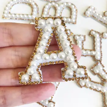 3D English Letters Beaded Pearl Sewing On Patches For Kids Clothes Bags Lace Rhinestone Applique DIY Accessory Name Logo Patch
3D English Letters Beaded Pearl Sewing On Patches For Kids Clothes Bags Lace Rhinestone Applique DIY Accessory Name Logo Patch