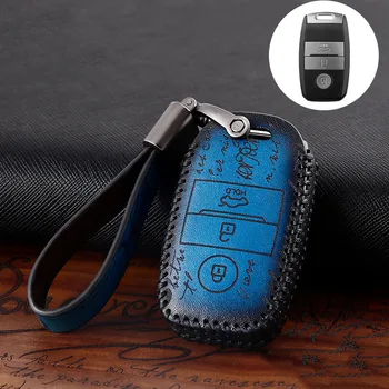 Leather Car Remote Key Full Cover Case Keychain for KIA K2 KX3 KX5 K5 K3S RIO Ceed Creato Optima Sportage Sorento Holder Key
Leather Car Remote Key Full Cover Case Keychain for KIA K2 KX3 KX5 K5 K3S RIO Ceed Creato Optima Sportage Sorento Holder Key