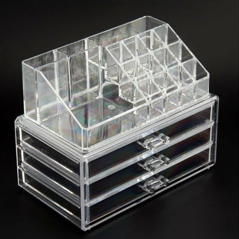1pc Large Clear Acrylic Makeup Storage Case Box Holder Case Drawer Cosmetic Makeup Organizer
1pc Large Clear Acrylic Makeup Storage Case Box Holder Case Drawer Cosmetic Makeup Organizer