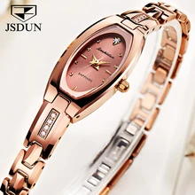 JSDUN New Luxury Women's Watches Ladies Elegant Temperament Steel Bracelet Female Waterproof Quartz Watch Relogio Feminino 6531 
JSDUN New Luxury Women's Watches Ladies Elegant Temperament Steel Bracelet Female Waterproof Quartz Watch Relogio Feminino 6531