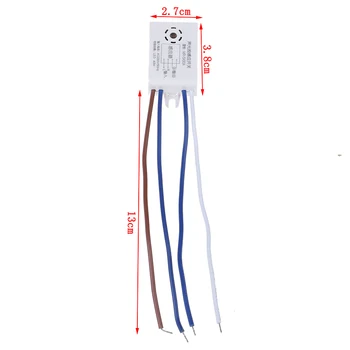 New 1PC 220V Automatic Inductor Sound Voice Sensor For Led Light Switch Control Wholesale
New 1PC 220V Automatic Inductor Sound Voice Sensor For Led Light Switch Control Wholesale