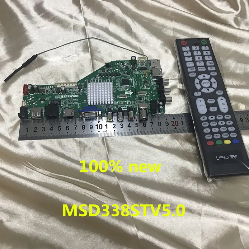 NEW MSD338STV5.0 Intelligent Wireless Network TV Driver Board Universal Smart LCD Controller board Android RAM 1G and 4G storage
NEW MSD338STV5.0 Intelligent Wireless Network TV Driver Board Universal Smart LCD Controller board Android RAM 1G and 4G storage