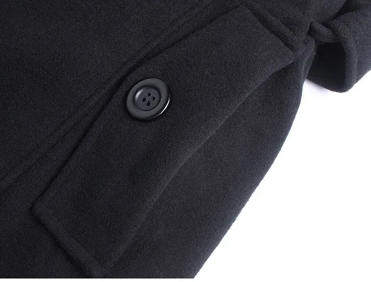 Woolen Coatl Mens Winter Thick Jacket Thick Casual Outwear Jackets Plus Size 6XL New Velvet Warm Coat High Quality Hooded