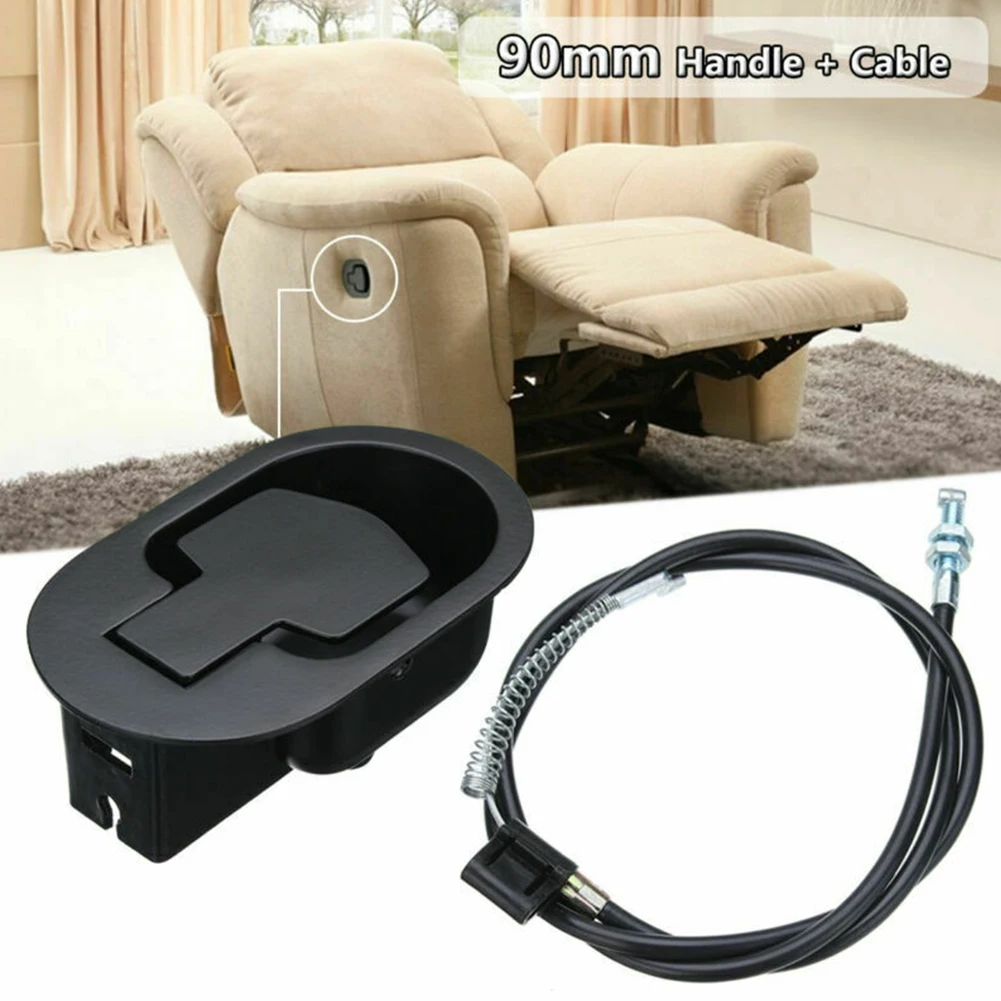 Cable Sofa Recliner Handle Set Replacement Metal Smooth Hardware Wide Use Trigger Chair Home Easy Install Release Lever
Cable Sofa Recliner Handle Set Replacement Metal Smooth Hardware Wide Use Trigger Chair Home Easy Install Release Lever