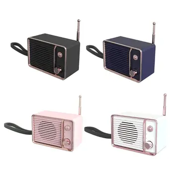 Portable Retro Bluetooth 5.0 Speaker Stereo Subwoofer Mobile Phone Wireless Vintage Mini Bluetooth Speaker D08A
Portable Retro Bluetooth 5.0 Speaker Stereo Subwoofer Mobile Phone Wireless Vintage Mini Bluetooth Speaker D08A