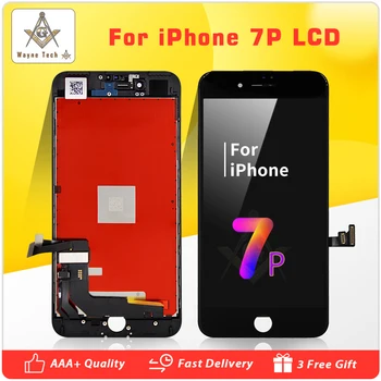 100PCS For Tianma Quality Pantalla For iPhone 7 Plus LCD Screen With Goos 3D Touch Digitizer Display Assembly Free Shipping DHL
100PCS For Tianma Quality Pantalla For iPhone 7 Plus LCD Screen With Goos 3D Touch Digitizer Display Assembly Free Shipping DHL