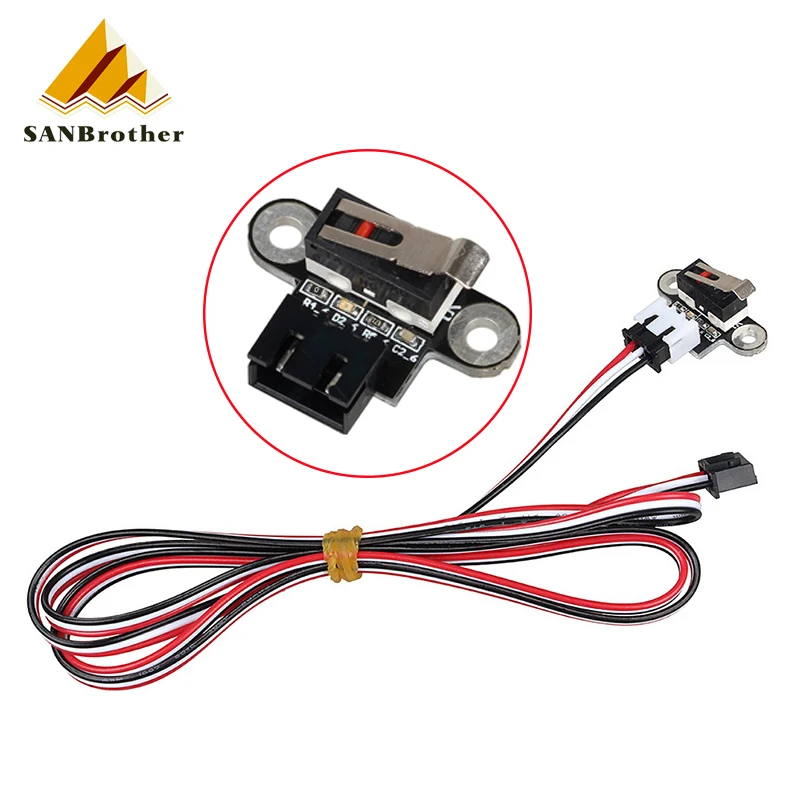 3D Printer Kits Endstop Mechanical Limit Switch Module Endstop Switch Horizontal Type for RAMPS 1.4 RepRap DIY Parts
3D Printer Kits Endstop Mechanical Limit Switch Module Endstop Switch Horizontal Type for RAMPS 1.4 RepRap DIY Parts