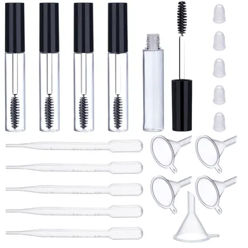 Free Shipping 10pcs 10ml empty Mascara Tube with Eyelash Cream Container Bottle Rubber Inserts 3 Funnels for DIY Cosmetics
Free Shipping 10pcs 10ml empty Mascara Tube with Eyelash Cream Container Bottle Rubber Inserts 3 Funnels for DIY Cosmetics