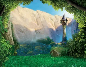 8x8FT Tangled Rapunzel Rocks Mountain Tower Tree Branch Gate Custom Photo Studio Backgrounds Backdrops Vinyl 240cm x 240cm
8x8FT Tangled Rapunzel Rocks Mountain Tower Tree Branch Gate Custom Photo Studio Backgrounds Backdrops Vinyl 240cm x 240cm