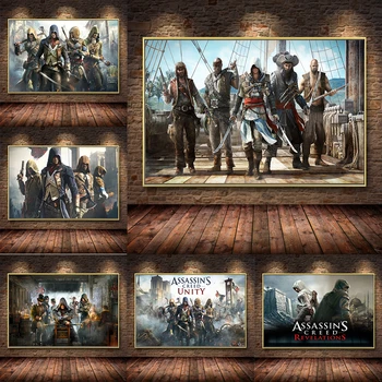 Unframed The Game Poster Decoration Painting of The Assassin's Creed on HD Canvas canvas painting art poster wall art canvas
Unframed The Game Poster Decoration Painting of The Assassin's Creed on HD Canvas canvas painting art poster wall art canvas