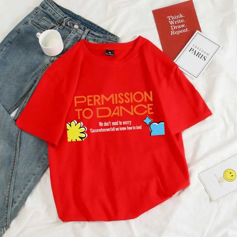 Kpop Permission To Dance T-Shirts Kpop Permission To Dance T-Shirts