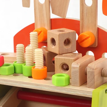 38pcs/Set Children Wooden Tool Workbench Multipurpose Puzzle Small Tool Set Toy Boys Birthdaty Gifts
38pcs/Set Children Wooden Tool Workbench Multipurpose Puzzle Small Tool Set Toy Boys Birthdaty Gifts
