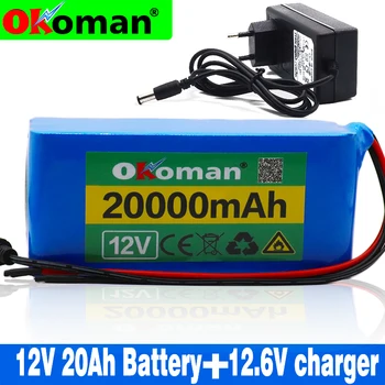 new 18650 Battery pack Large capacity 12v 20ah 18650 lithium battery protection board 12v 20000mAh capacity+Charger 
new 18650 Battery pack Large capacity 12v 20ah 18650 lithium battery protection board 12v 20000mAh capacity+Charger