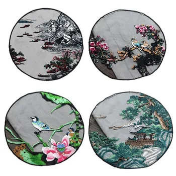 Chinese Style Flower Bird Embroidered Patches Sew On Watercolour Lotus Appliques Lace Cloth Sticker Clothes Dress Decor
Chinese Style Flower Bird Embroidered Patches Sew On Watercolour Lotus Appliques Lace Cloth Sticker Clothes Dress Decor