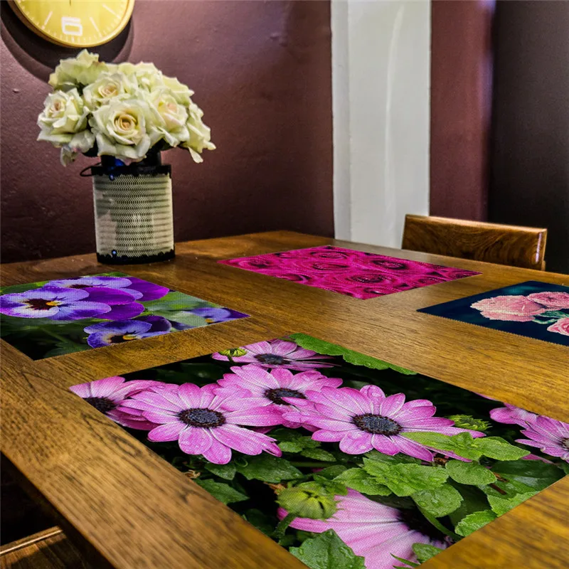 Fuwatacchi Placemats For Dining Table Decoartion Cotton Linen Mat Insulation Tea Drink Coasters Pad Kitchen Kitchen Accessories
Fuwatacchi Placemats For Dining Table Decoartion Cotton Linen Mat Insulation Tea Drink Coasters Pad Kitchen Kitchen Accessories