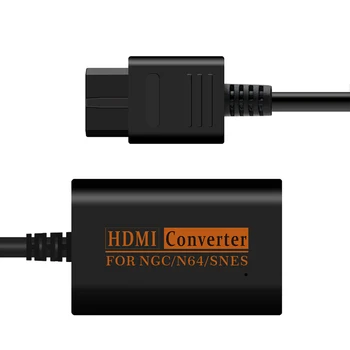 Full Digital Home TV Gamecube Console Converter For N64 SNES NGC Display 1080P HDMI Adapter Converter With HD Cable
Full Digital Home TV Gamecube Console Converter For N64 SNES NGC Display 1080P HDMI Adapter Converter With HD Cable