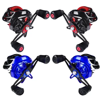 Bearings 7.2:1/7.1:1 Speed Ratio Left/Right Hand Baitcasting Reel with Brake System Lure Carp Fishing Tackle Accessories
Bearings 7.2:1/7.1:1 Speed Ratio Left/Right Hand Baitcasting Reel with Brake System Lure Carp Fishing Tackle Accessories
