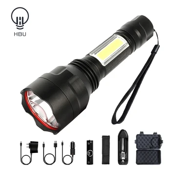 Tactical LED flashlight With side COB work light design waterproof C8 flashlight torch Used for cycling, adventure, camping,etc
Tactical LED flashlight With side COB work light design waterproof C8 flashlight torch Used for cycling, adventure, camping,etc