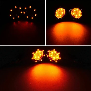 2pcs DC 12V Universal Motorcycle Bike Mini LED Turn Signal Indicator Light Quality Replace Replace Accessories
2pcs DC 12V Universal Motorcycle Bike Mini LED Turn Signal Indicator Light Quality Replace Replace Accessories