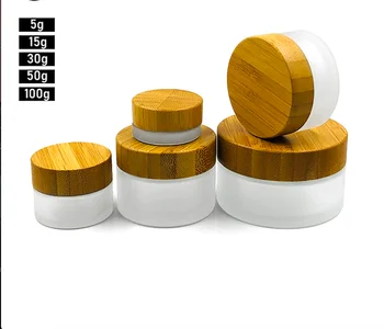 50pcs each size 15g 30g 50g 100g 250g frosted clear CBD Hemp Cream /cosmetics cream frosted clear cream jar with bamboo lidss
50pcs each size 15g 30g 50g 100g 250g frosted clear CBD Hemp Cream /cosmetics cream frosted clear cream jar with bamboo lidss