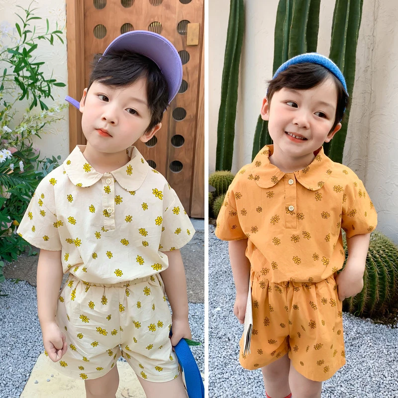 Newborn Baby Little Daisy Clothes Set Boys Girls Cotton Short Sleeve Tops Shorts 2pcs Children Clothing Suit
Newborn Baby Little Daisy Clothes Set Boys Girls Cotton Short Sleeve Tops Shorts 2pcs Children Clothing Suit