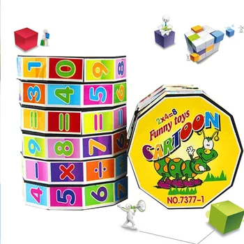 Mathematics Cubes Math Addition Subtraction Calculation Children Puzzle Toy Brain Teasers for Kids YH-17
Mathematics Cubes Math Addition Subtraction Calculation Children Puzzle Toy Brain Teasers for Kids YH-17