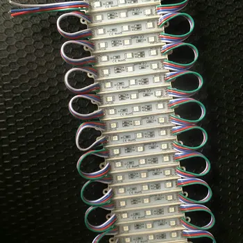 DC12V 5050 3Leds 0.72W LED Module 5050 RGB LED Module Light RGB Epoxy IP65 Waterproof LED Modules
DC12V 5050 3Leds 0.72W LED Module 5050 RGB LED Module Light RGB Epoxy IP65 Waterproof LED Modules