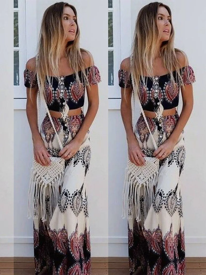 Casual Women Summer Dress Print Robe Femme Party Vestidos Women Pullover Plus Size Streetwear Long Bandage Maxi Dress
Casual Women Summer Dress Print Robe Femme Party Vestidos Women Pullover Plus Size Streetwear Long Bandage Maxi Dress