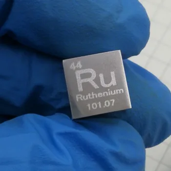 Surwish 10mm (RU≥99.9%) 6-Sided Mirror Polished Double-Sided Engraved Metal Ruthenium Cube Periodic Table Of Elements Cube 
Surwish 10mm (RU≥99.9%) 6-Sided Mirror Polished Double-Sided Engraved Metal Ruthenium Cube Periodic Table Of Elements Cube