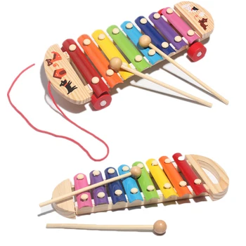 2019 Newest Hot Baby Kids Wooden Knock Piano Xylophone Toy Rainbow Cartoon Early Educational Toy Musical Instrument
2019 Newest Hot Baby Kids Wooden Knock Piano Xylophone Toy Rainbow Cartoon Early Educational Toy Musical Instrument